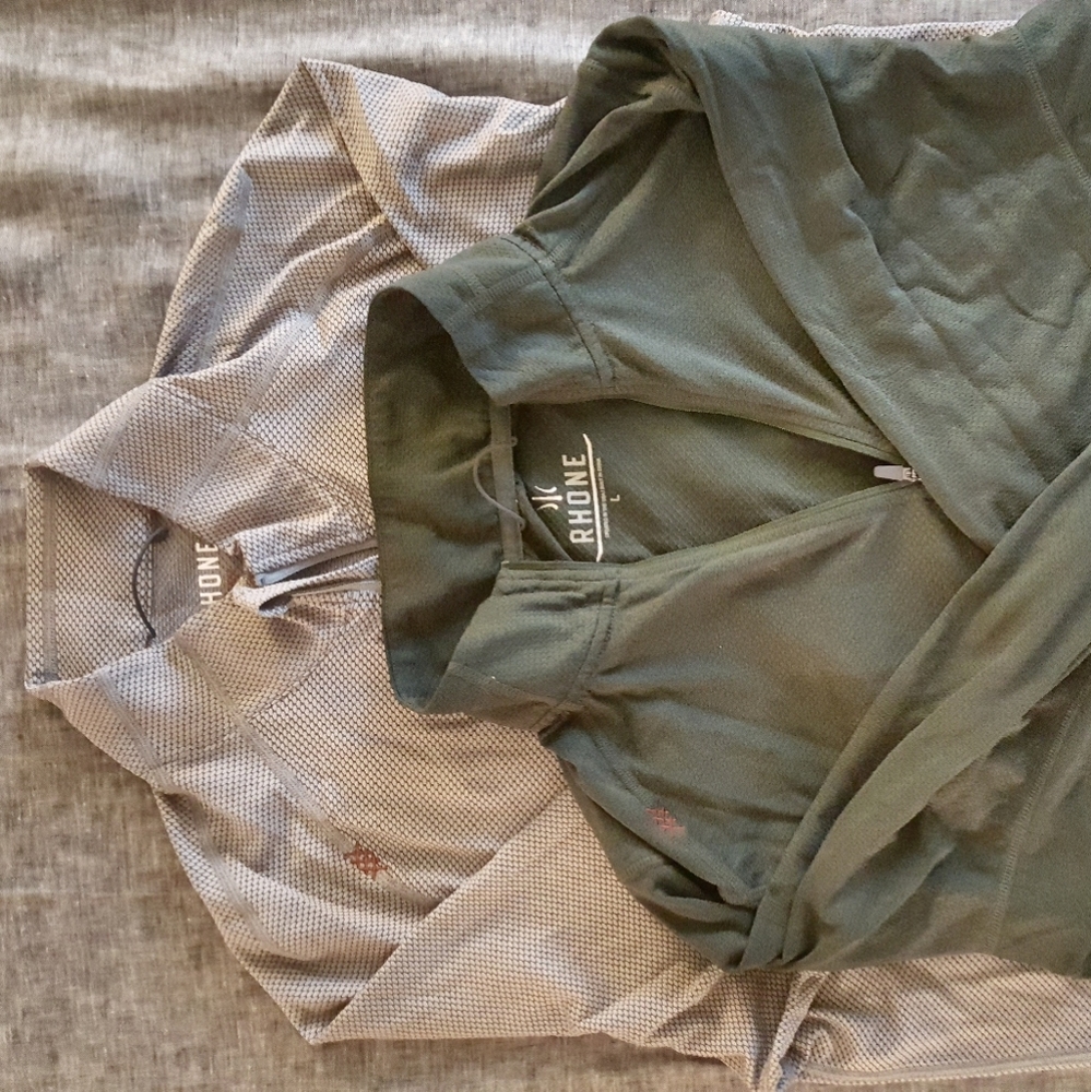 Mens Rhone 1/2 zip performance sweater